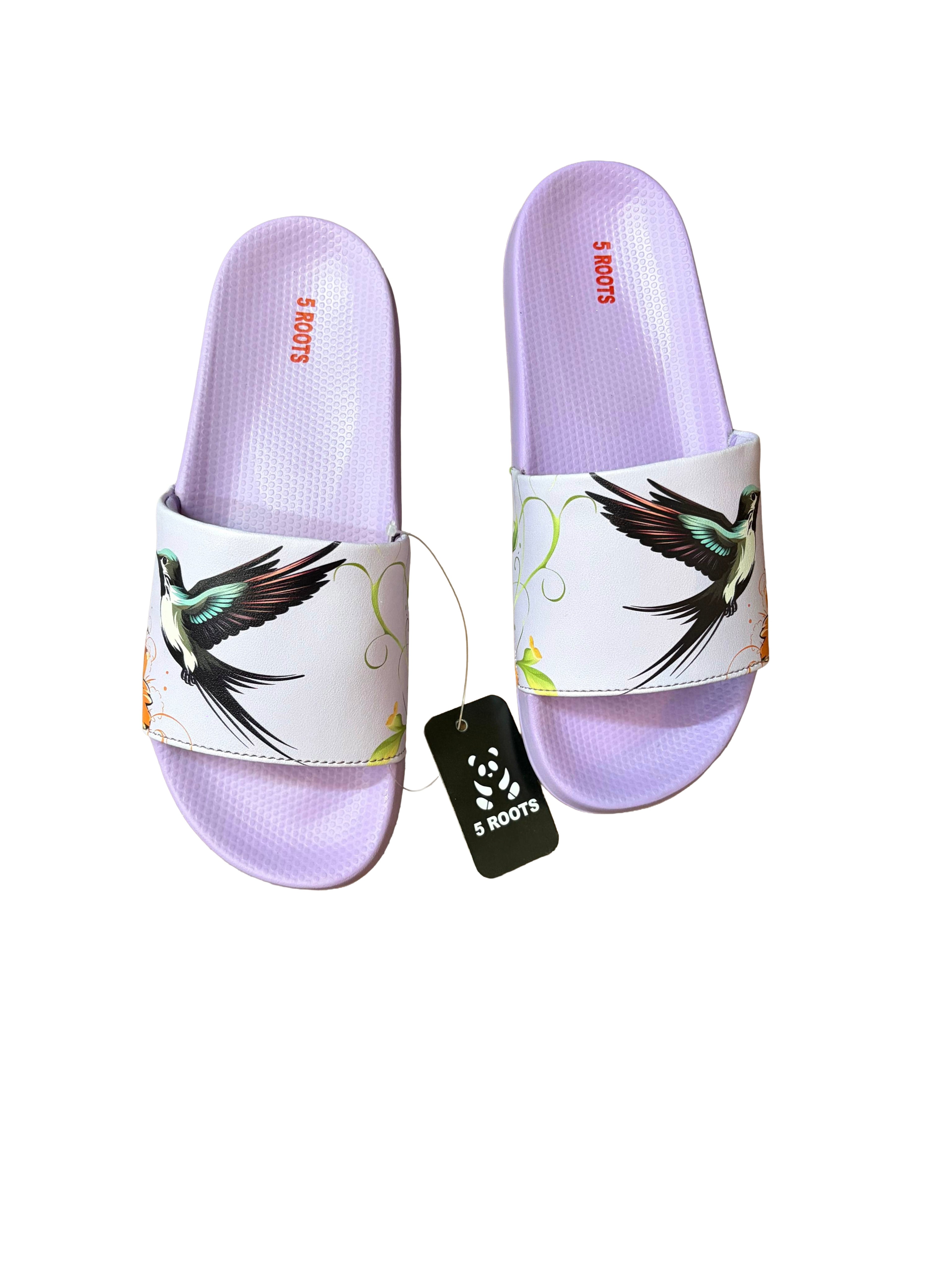 5 ROOTS WOMEN HUMMINGBIRD SLIDES