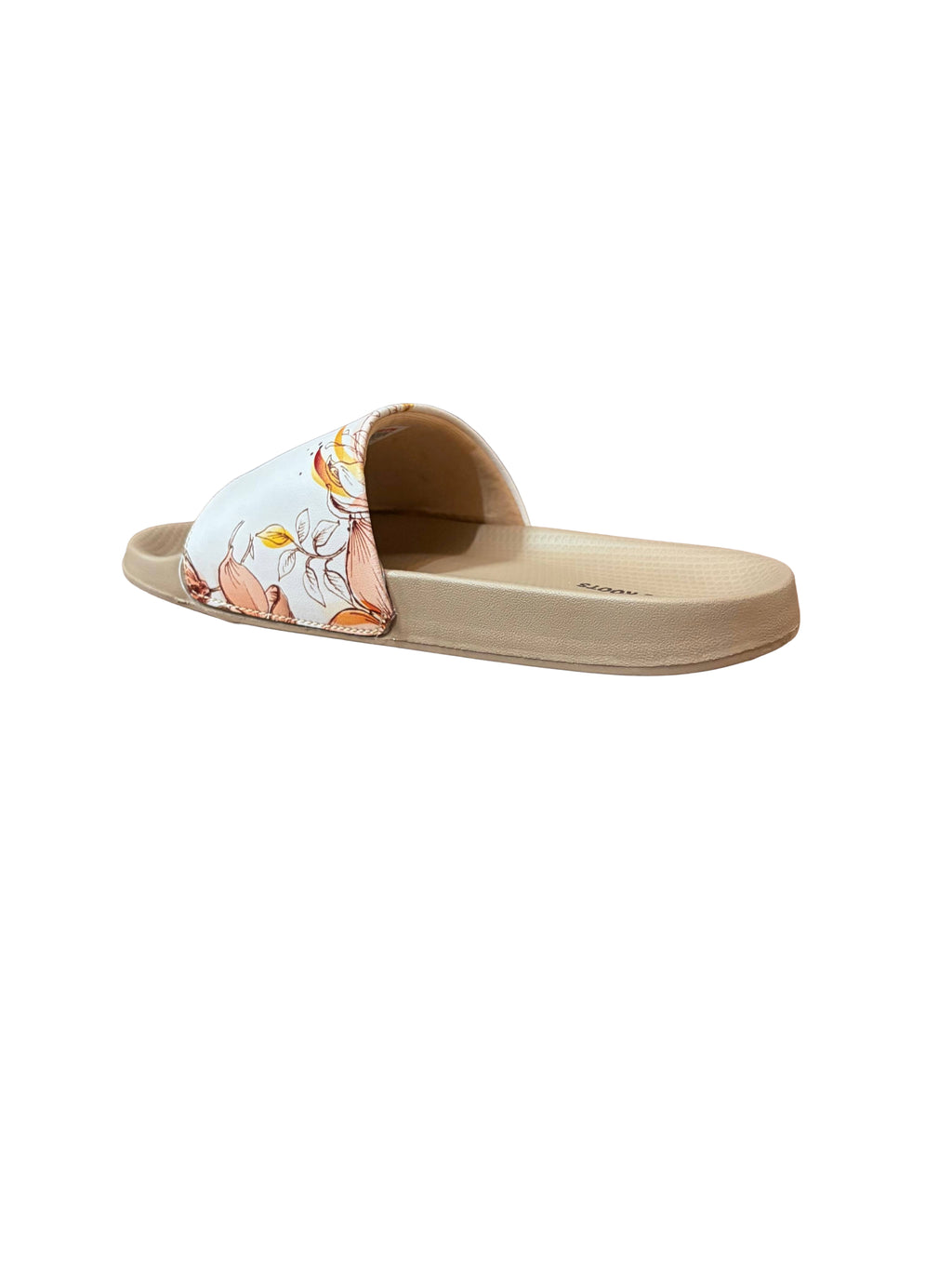 5 ROOTS WOMEN FLORAL SLIDES