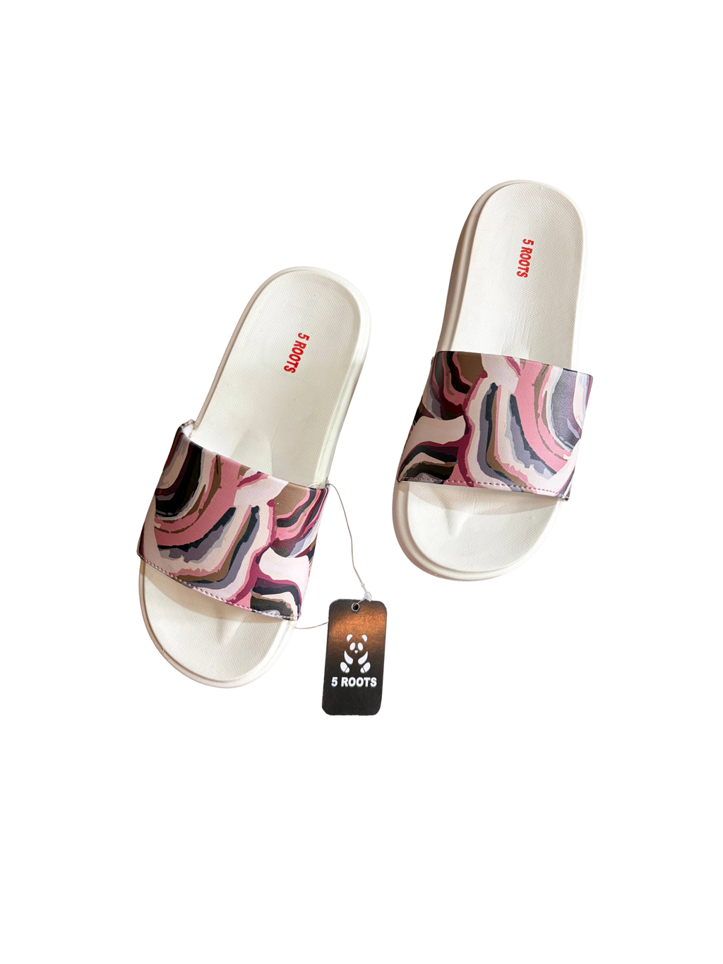 5 ROOTS WOMEN MULTI PRINT SLIDES