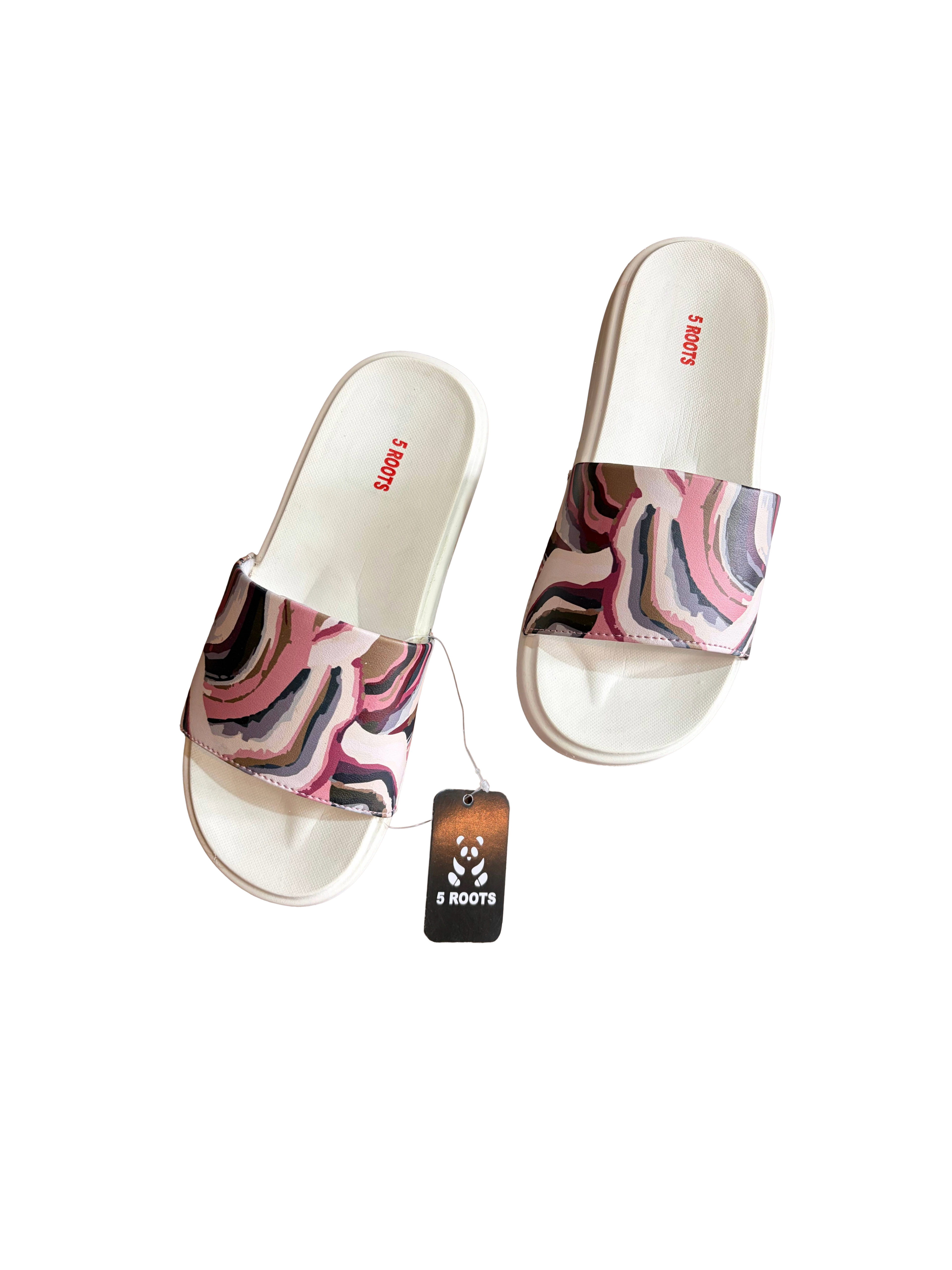 5 ROOTS WOMEN MULTI PRINT SLIDES