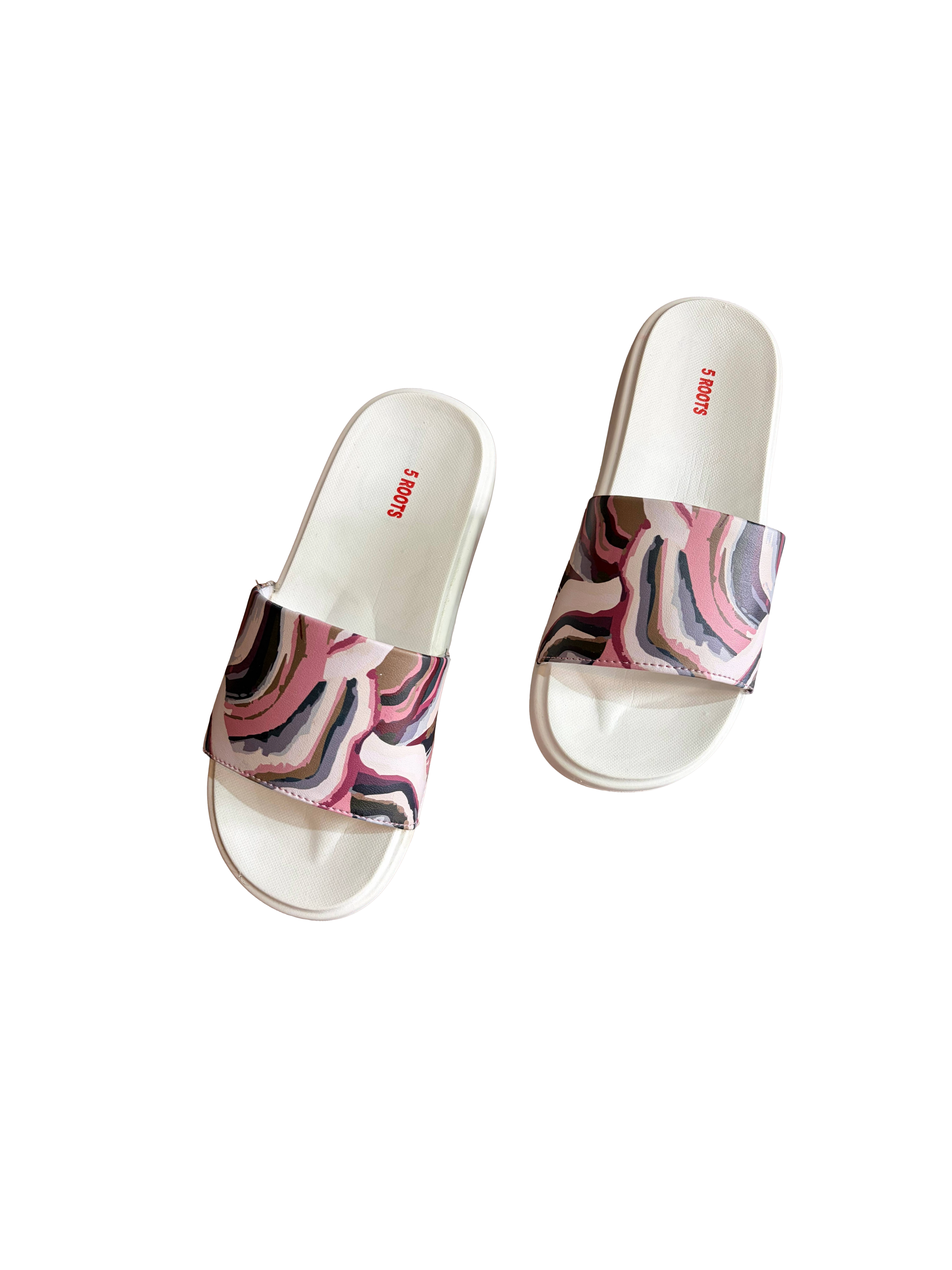 5 ROOTS WOMEN MULTI PRINT SLIDES